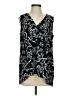 Fever 100% Polyester Black Sleeveless Blouse Size S - photo 1