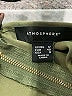 Atmosphere 100% Polyester Green 3/4 Sleeve Blouse Size 8 - photo 7