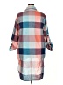 Unbranded 100% Polyester Color Block Blue 3/4 Sleeve Blouse Size 4X - photo 2