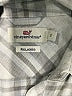 Vineyard Vines 100% Polyester Plaid Gray Long Sleeve Blouse Size 2 - photo 7