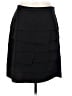 Larry Levine Solid Black Formal Skirt Size 8 - photo 1