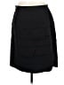Larry Levine Solid Black Formal Skirt Size 8 - photo 2