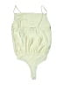 Lulus 100% Polyester Green Bodysuit Size M - photo 2