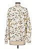 Hayden 100% Polyester Ivory Long Sleeve Blouse Size S - photo 2