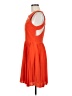 wren 100% Polyester Solid Orange Cocktail Dress Size M - photo 5