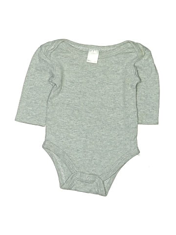 Baby Kiss Long Sleeve Onesie (view 1)