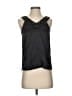 Aeve 100% Silk Black Sleeveless Blouse Size 0 - photo 1