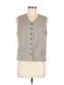 Halston Gray Vest Size 6 - photo 1