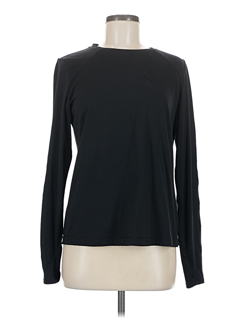 Pre-owned Mondetta Long Sleeve T-shirt In Black