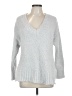 Tommy Bahama 100% Polyester Silver Pullover Sweater Size L - photo 1