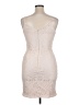 Guess 100% Polyester Ivory Cocktail Dress Size 14 - photo 2