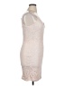 Guess 100% Polyester Ivory Cocktail Dress Size 14 - photo 4