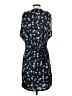 Vince. 100% Polyester Print Black Casual Dress Size S - photo 2