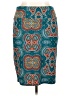 Lularoe Paisley Teal Casual Skirt Size XL - photo 2