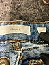 a loves a 100% Cotton Stripes Blue Jeans Size 27 waist - photo 7