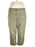 Ava & Viv Solid Green Khakis Size 24 waist - photo 1