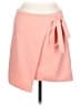 Superdown Solid Pink Casual Skirt Size L - photo 1