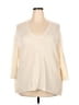Magaschoni Ivory Pullover Sweater Size XXL (estimated) - photo 1