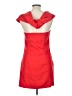 Unbranded 100% Polyester Red Cocktail Dress Size L - photo 2