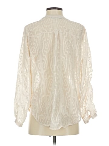 Buttons 3/4 Sleeve Blouse (view 2)
