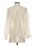 Buttons Ivory 3/4 Sleeve Blouse Size S - photo 2