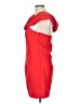 Unbranded 100% Polyester Red Cocktail Dress Size L - photo 5