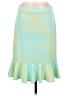 MICHAEL Michael Kors 100% Polyester Tropical Green Formal Skirt Size 8 - photo 1