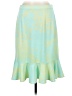 MICHAEL Michael Kors 100% Polyester Tropical Green Formal Skirt Size 8 - photo 2