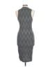 Snap Chevron-herringbone Gray Cocktail Dress Size L - photo 2
