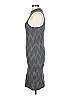Snap Chevron-herringbone Gray Cocktail Dress Size L - photo 5