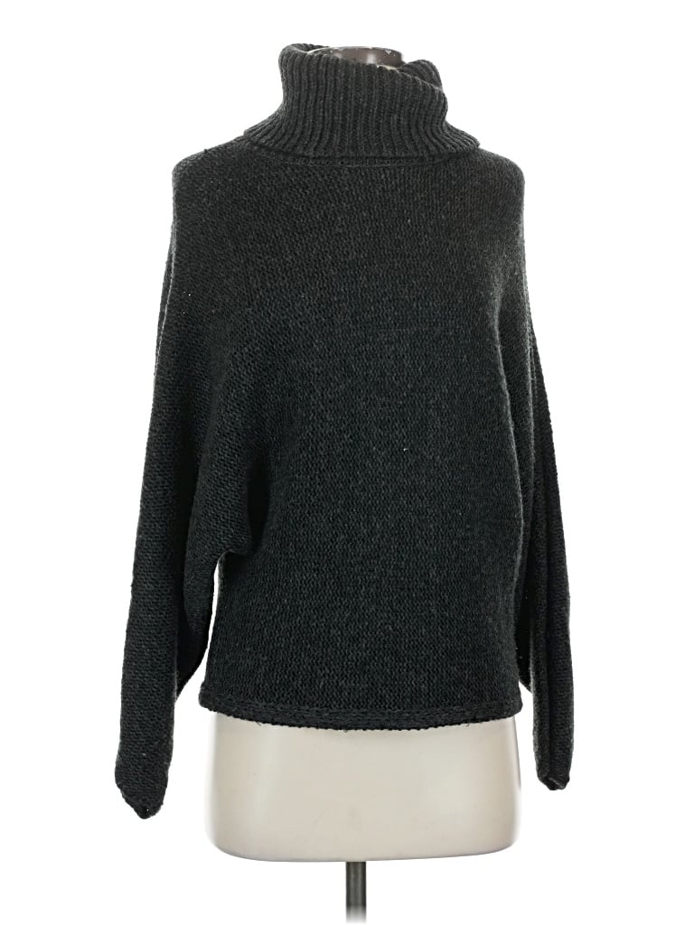 Pre-owned John & Jenn Turtleneck Sweater In Gray