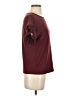 Shein Burgundy Short Sleeve Top Size XS - photo 4