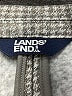 Lands' End 100% Polyester Houndstooth Gray Blazer Size S - photo 6