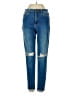 Just Black Blue Jeans Size 26 waist - photo 1