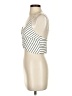Rumor Boutique Stripes Ivory Bodysuit Size S - photo 5