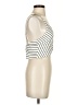 Rumor Boutique Stripes Ivory Bodysuit Size S - photo 4