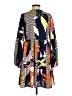 Unbranded Print Blue Casual Dress Size S - photo 2