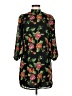 Eva Franco 100% Polyester Floral Black Casual Dress Size 6 - photo 1