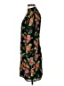 Eva Franco 100% Polyester Floral Black Casual Dress Size 6 - photo 5