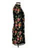 Eva Franco 100% Polyester Floral Black Casual Dress Size 6 - photo 4