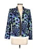 Evan Picone Print Blue Blazer Size 6 (petite) - photo 1