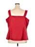 City Chic Red Sleeveless Blouse Size 24 (XXL) - photo 2