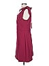 BCBGeneration Solid Burgundy Cocktail Dress Size 12 - photo 5