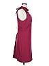 BCBGeneration Solid Burgundy Cocktail Dress Size 12 - photo 4