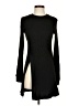 Self Contrast Black Casual Dress Size S - photo 1