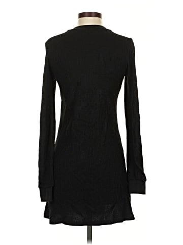 Self Contrast Casual Dress (view 2)