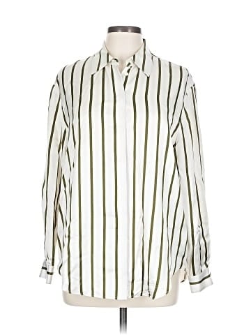 Autograph 3/4 Sleeve Button-Down Shirt (view 1)