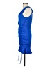 Assorted Brands 100% Polyester Blue Cocktail Dress Size L - photo 5
