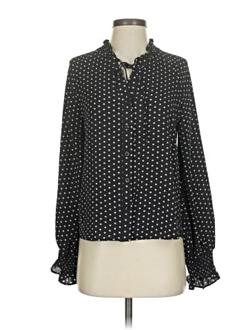 My Michelle Long Sleeve Blouse (view 1)