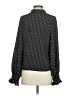 My Michelle Polka Dots Black Long Sleeve Blouse Size S - photo 2